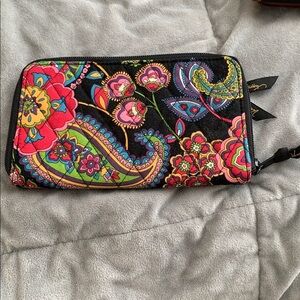 Vera Bradley Symphony In Hue Zip Around Wallet Wristlet